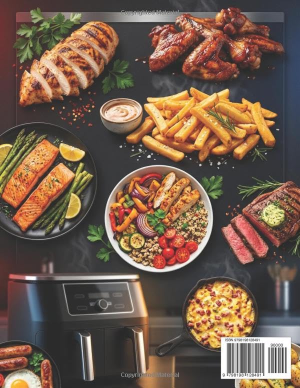 Keplin 9l Dual Zone Air Fryer Cookbook Uk: 200 Easy Dual Basket Recipes for Crispy Family Meals, Healthy Cooking & Energy-Saving Everyday Favourites image 3