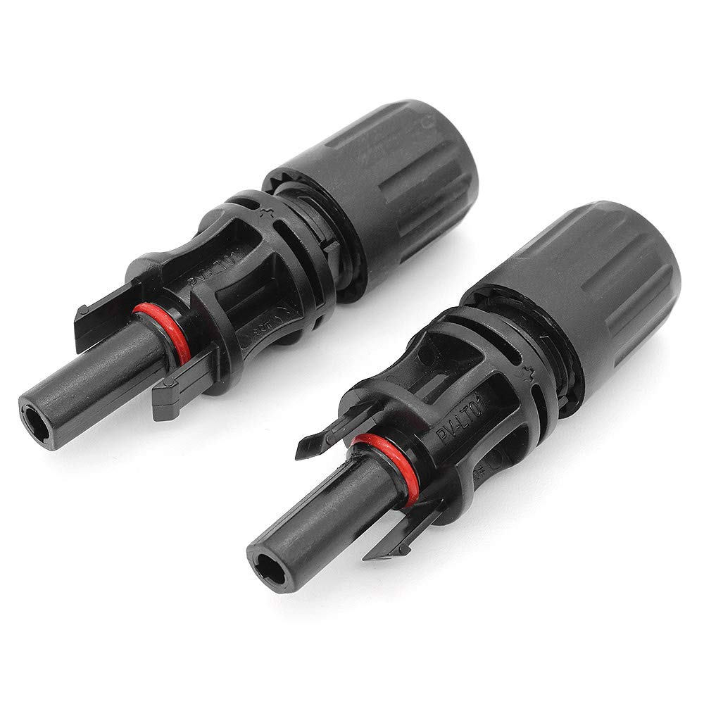 BAYM MC4 Solar-Sicherungshalter 10-30A, Wasserdicht IP67, Für PV-Anlagen, 5 Stück (15A)