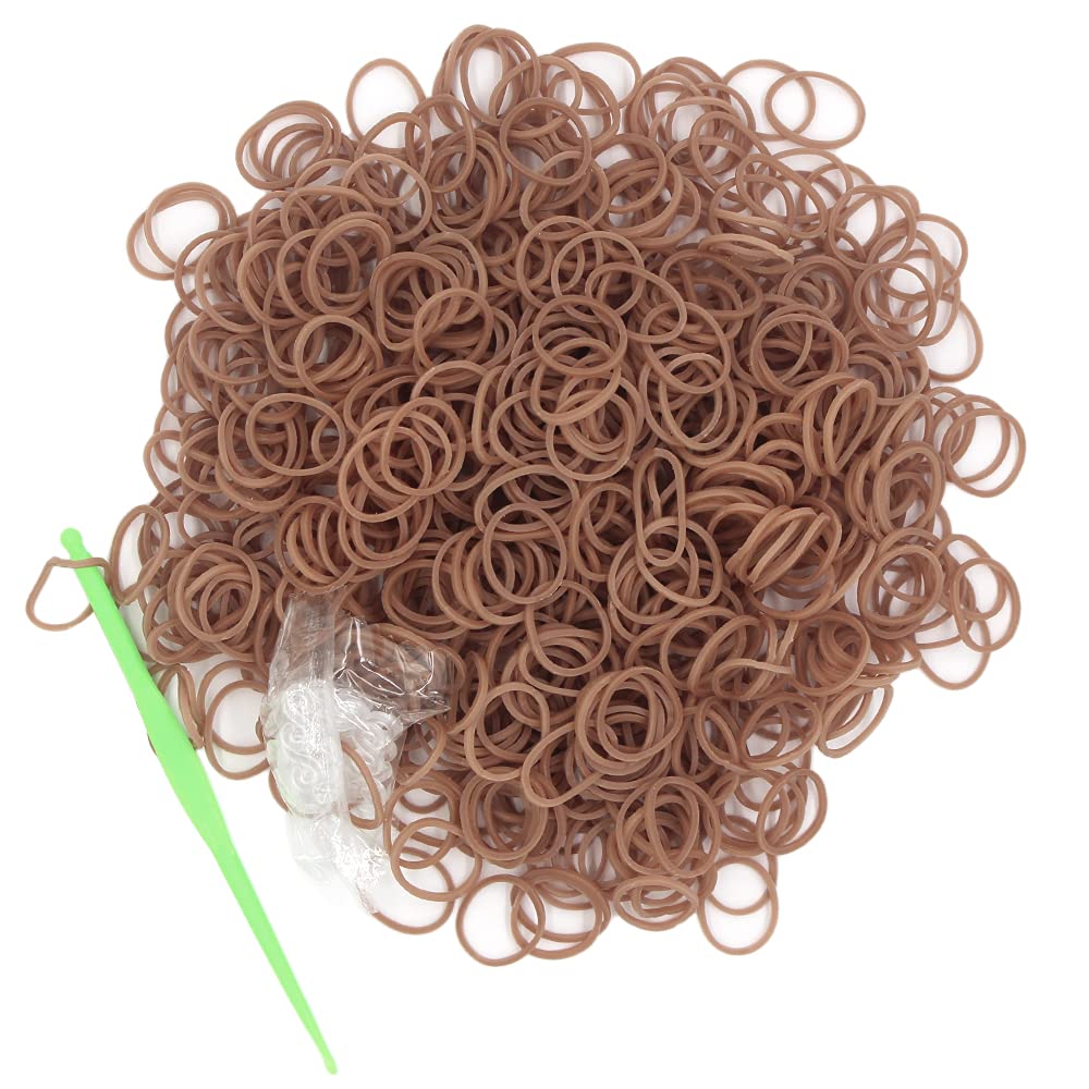 Salome Idea 3000Pcs Loom Rubber Bands Refill Kit, Includes 75 S-Clips & 5 Hooks, Premium Rubber Band Bracelet Making Supplies for Kids DIY Crafting