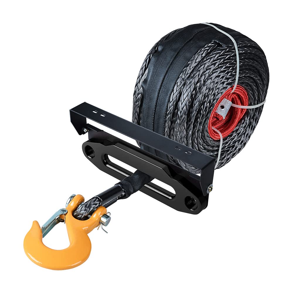 amopacorp Synthetic Winch Rope Cable 95' x 3/8