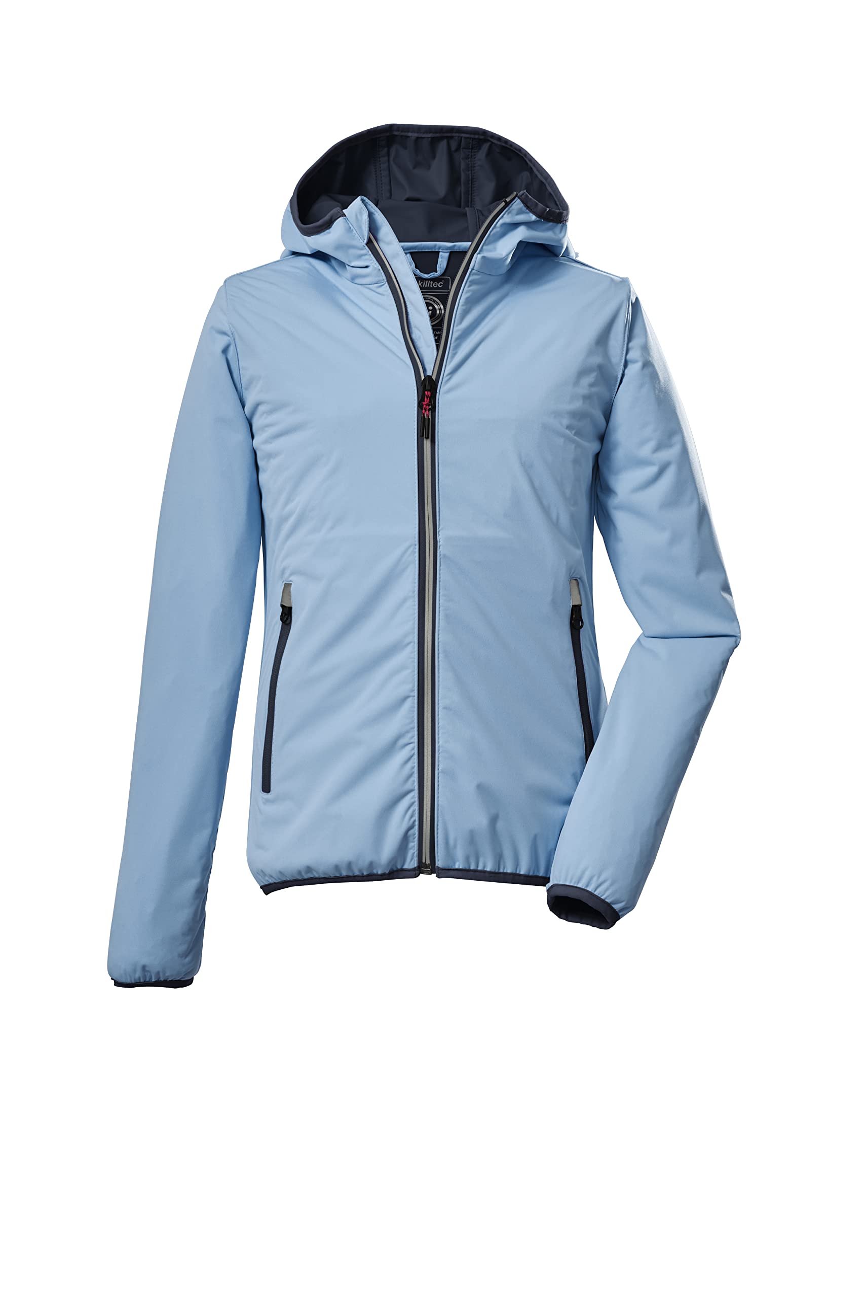 Killtec Mädchen Kos 229 Grls Jckt 2-Lagen-Funktionsjacke/Outdoorjacke mit Kapuze, packbar