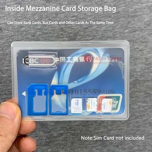 حافظة تخزين بطاقات SIM تشمل اداة فتح درج الشريحة في جوالات ايفون مع دبوس ابرة، تتوافق مع جميع موديلات ايفون , 1 أبيض