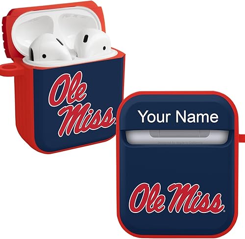 Miniatura 8 de AFFINITY BANDS Mississippi Ole Miss Rebels Camo HDX - Funda compatible con Apple AirPods Generación 3