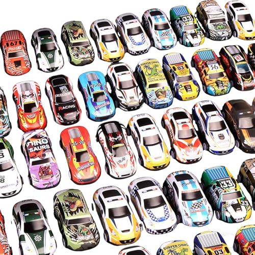 48 Voitures Jouets pour Enfant : Modèles de Camion de Retrait et d'Inertie