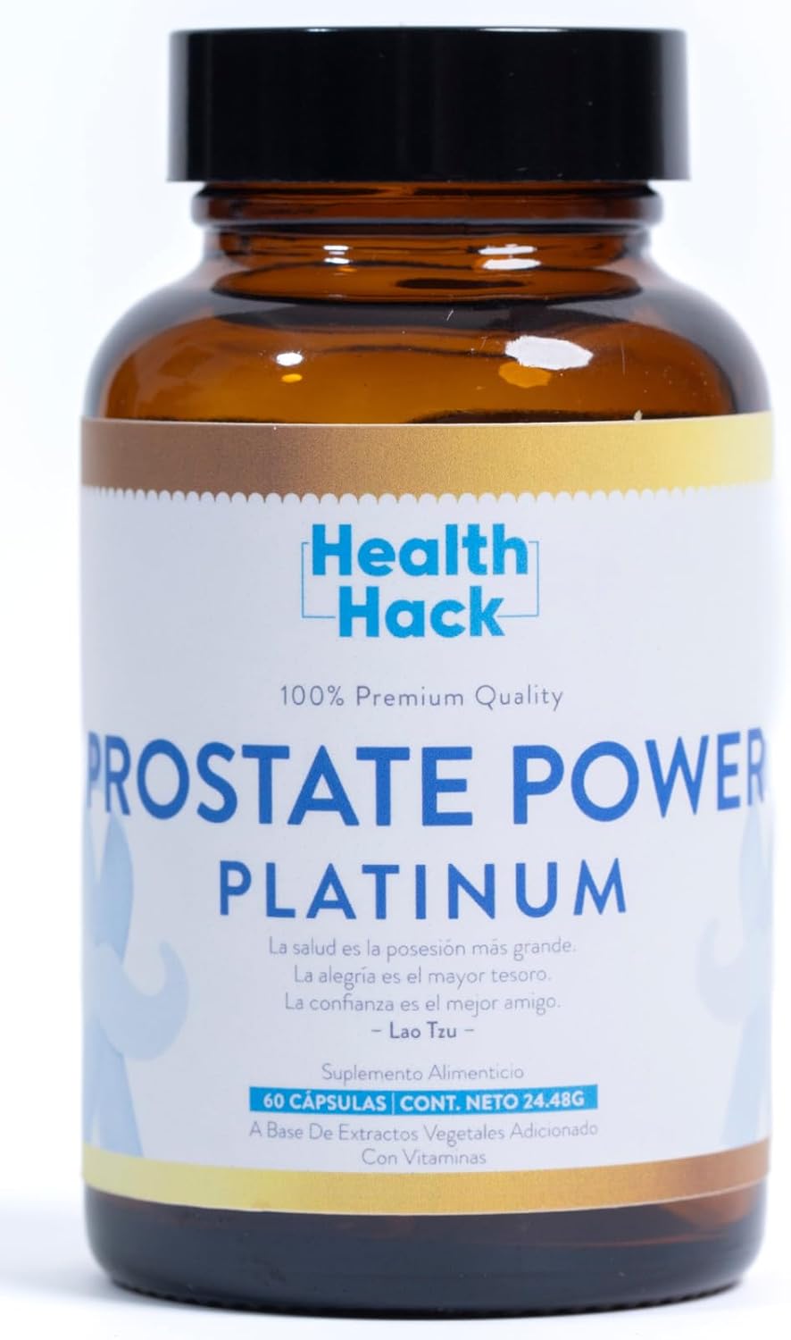 Health Hack Prostate Power Platinum Fórmula Superior Potente para
