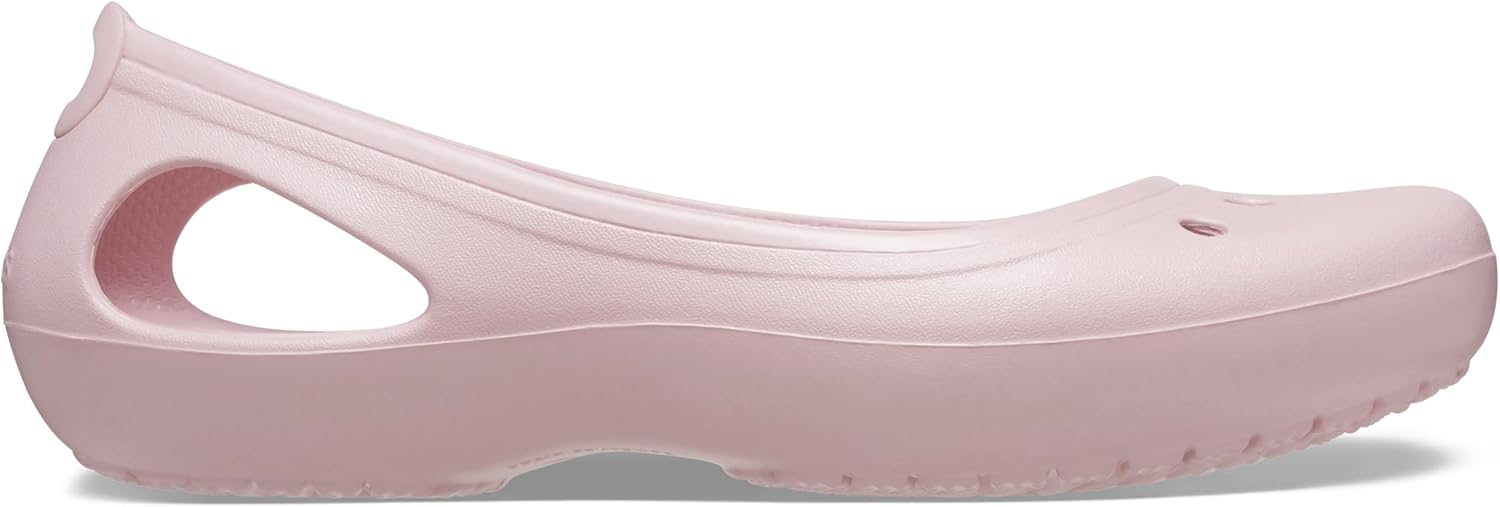 Crocs Women Kadee Ballet Flats, Petal Pink, 4 Women