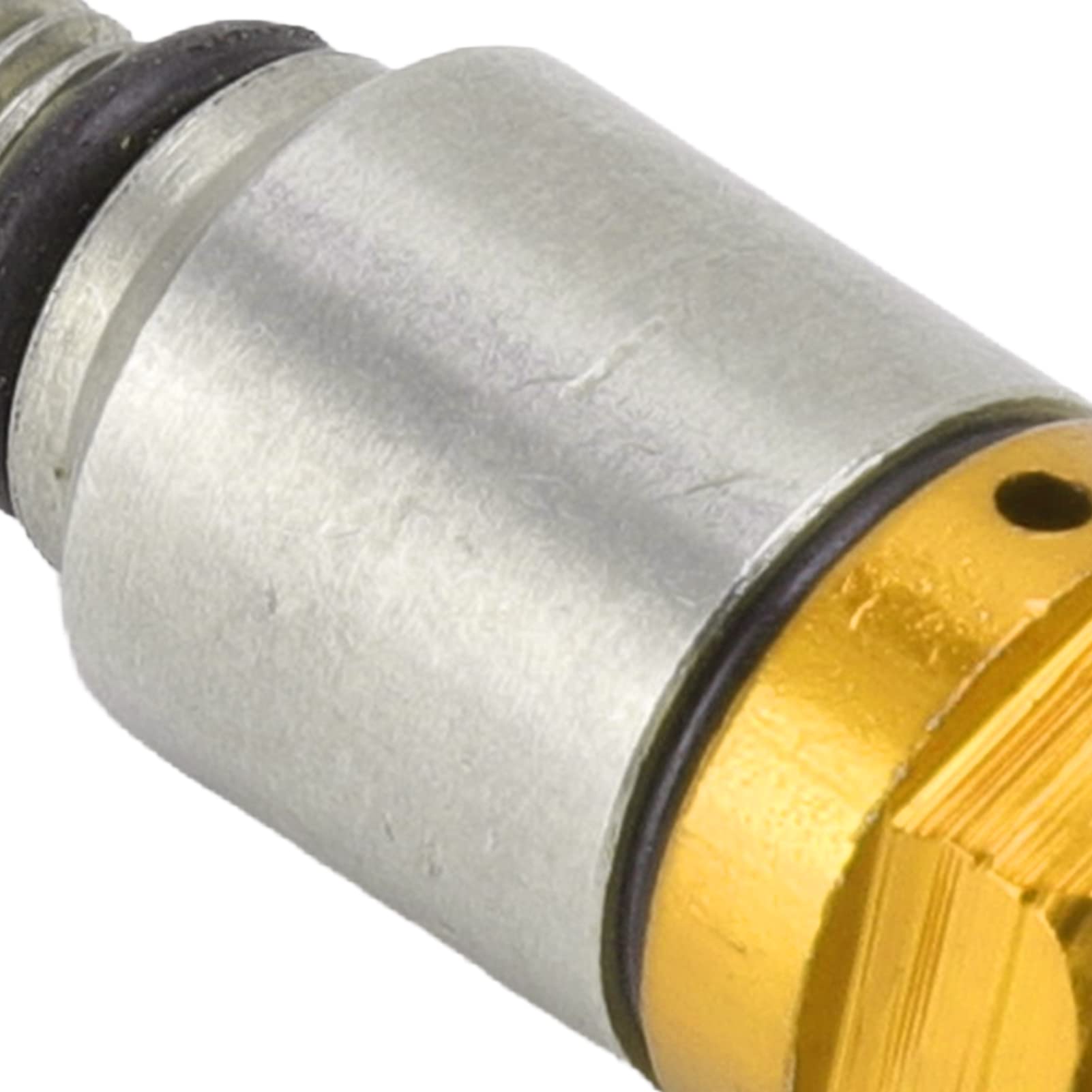 Sfiato Aria Forcella Moto, 2 Pezzi M5x0.8 Sostituzione Valvola di Sfogo Pressione Forcella Forcella in Lega di Alluminio per CRF150R CR125R CR250R CRF250R (Giallo)