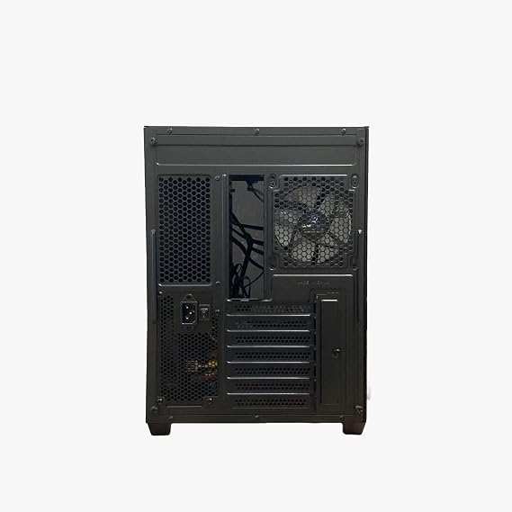 GAMEFORCE السائل 7×120 Mm ATX لاعب حالة الكمبيوتر مع وحدة تحكم Rgb التي تسيطر عليها مع مروحة