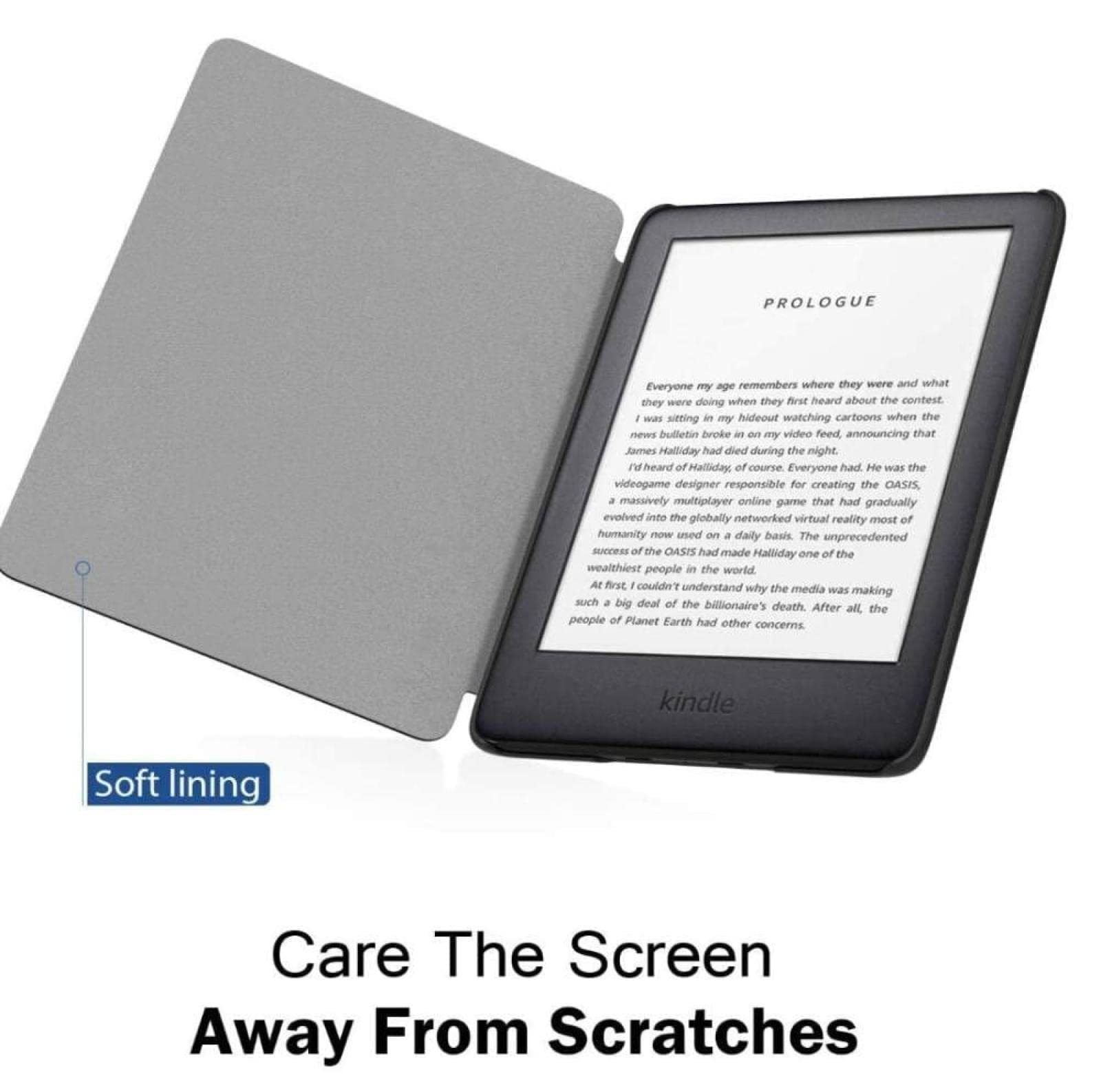 Funda Protectora Kindle - Funda para Amazon Touch 2014 (Kindle 7 7th Generation) ereader Delgada Funda Protectora Inteligente para el Modelo WP63GW-floral Retro Colorido