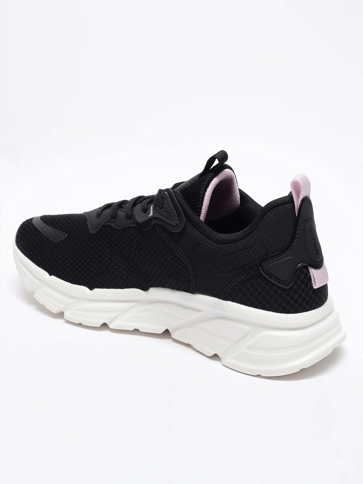 XTEP Black,Bubbly Green Running Shoes for Women Euro- 38