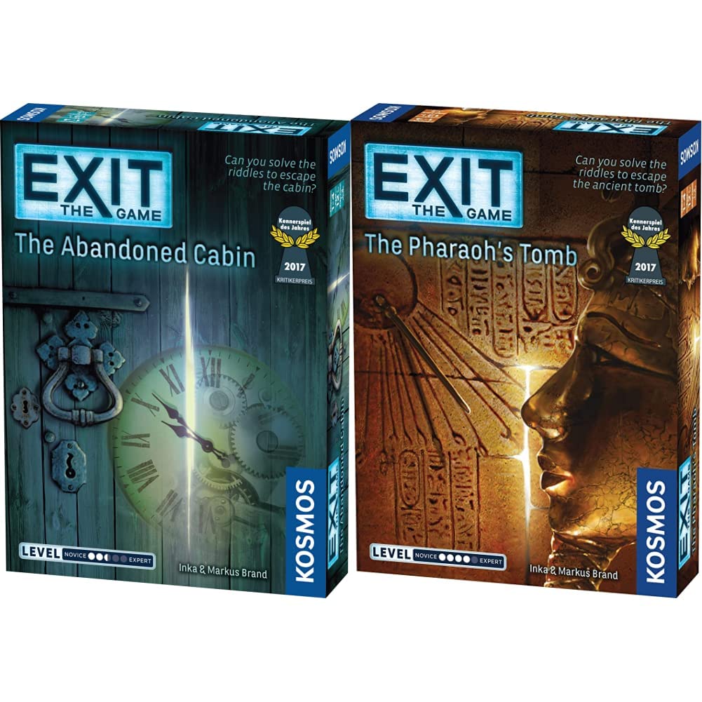 #93 — Thames & Kosmos - EXIT: The Abandoned Cabin - Level: 2.5/5 -...