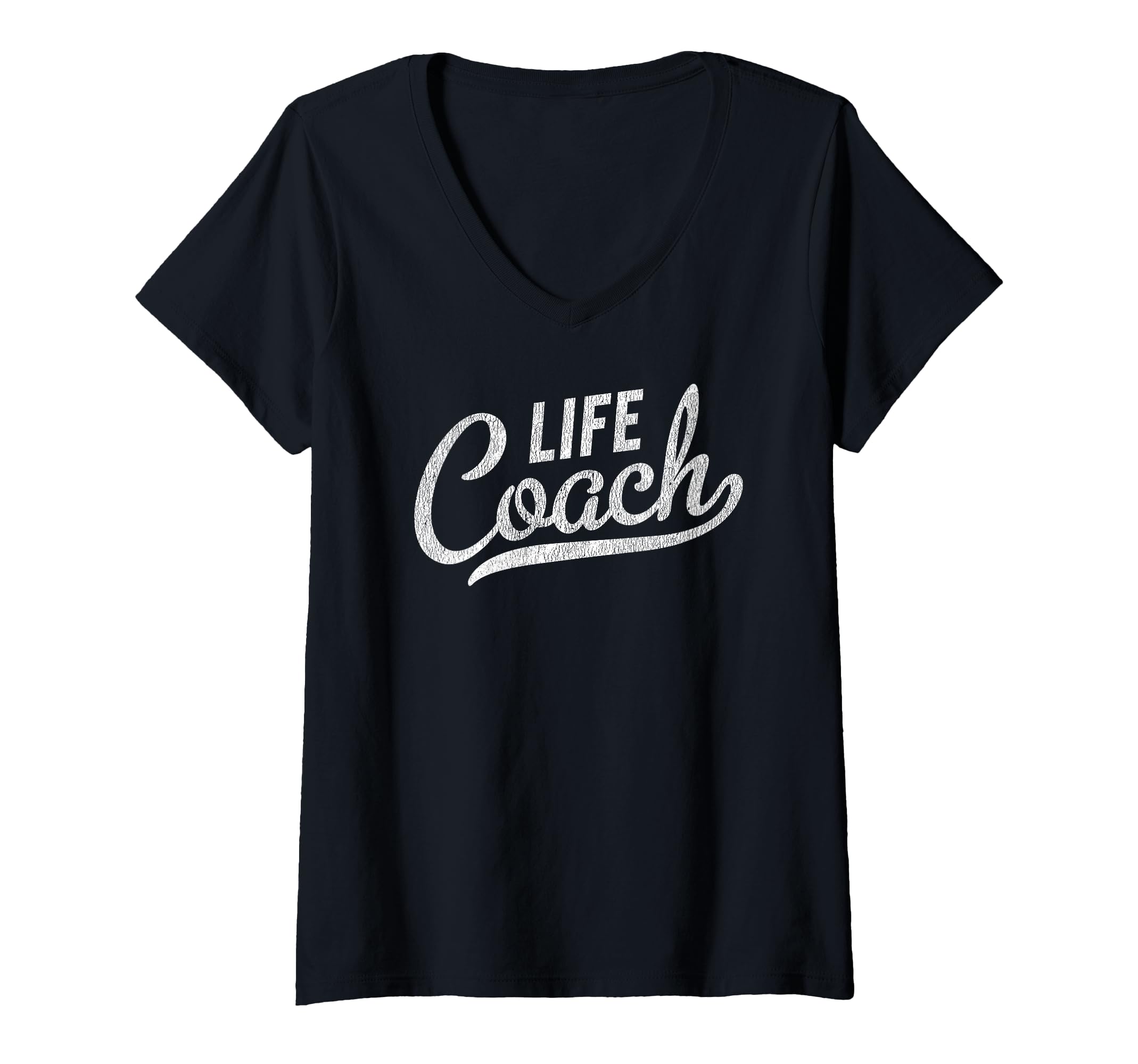 Womens Life Coaching Mentor Gift Life Coach V-Neck T-Shirt