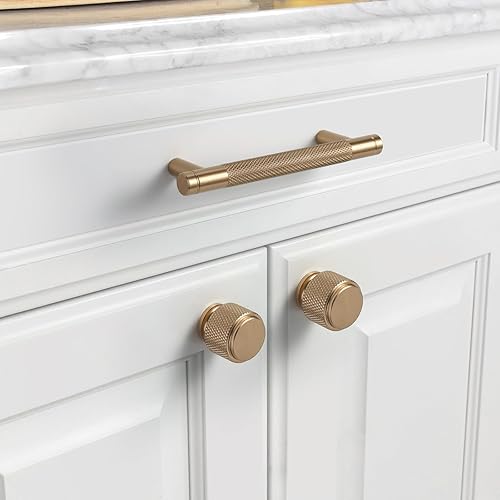 Miniatura 10 de Paquete de 10 manijas de gabinete de cocina de 3.75 pulgadas (3.780 in), tiradores de gabinete de cocina, tiradores de cajón para armario, armario