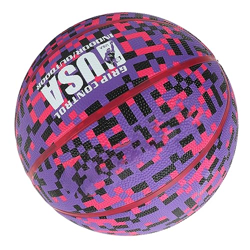 Basquete Infantil, Antissuor, Tamanho 5, Jogo Divertido, de Aplicação Larga, de Borracha, Jogo de Ba