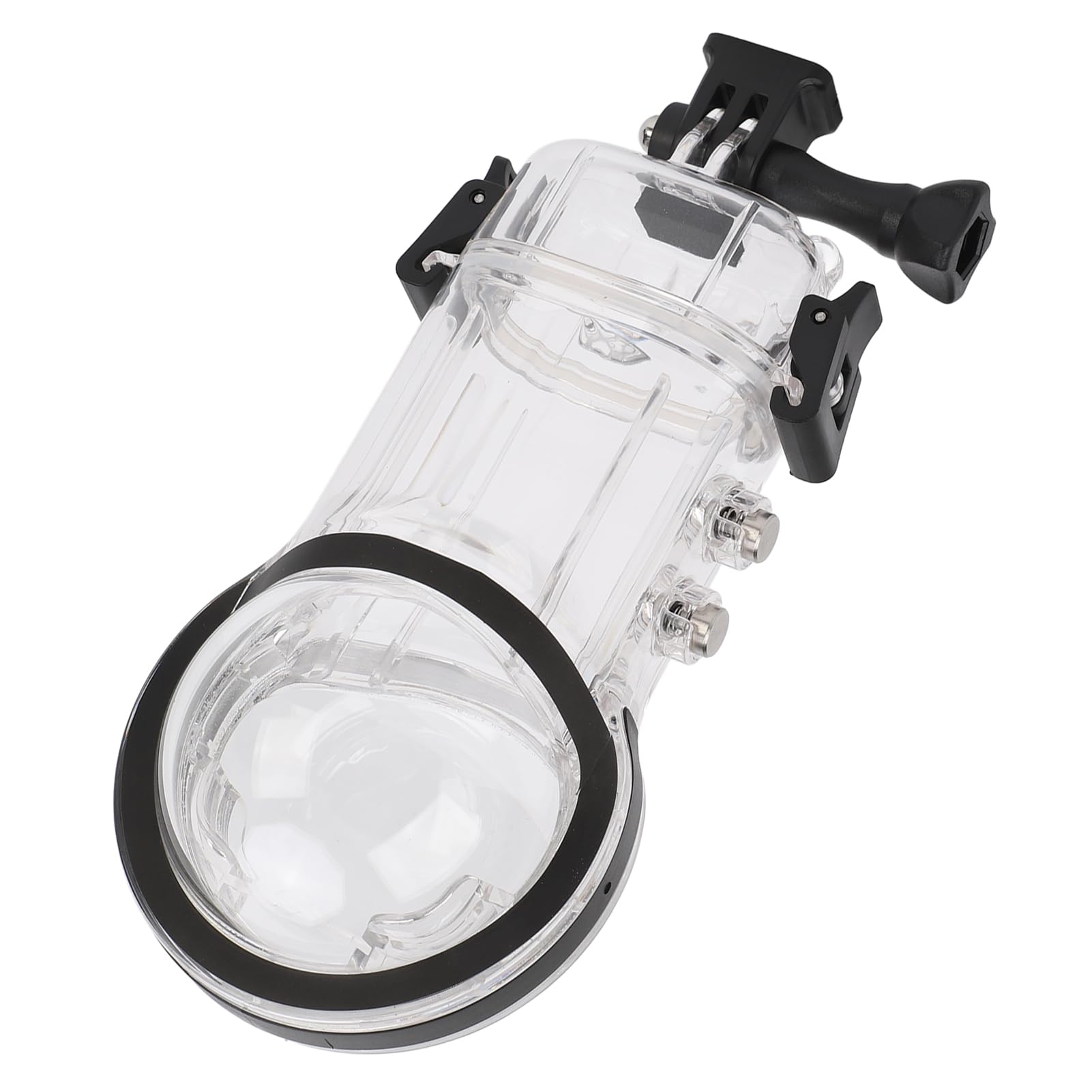 aqxreight X4 Kamera-Tauchkoffer, 50 M Gehäuse für Unterwasserfotografie, PC-Gehäuse mit PMMA-Linsen, Schnellwechseladapter für Schnorcheln, Surfen, Schwimmzubehör
