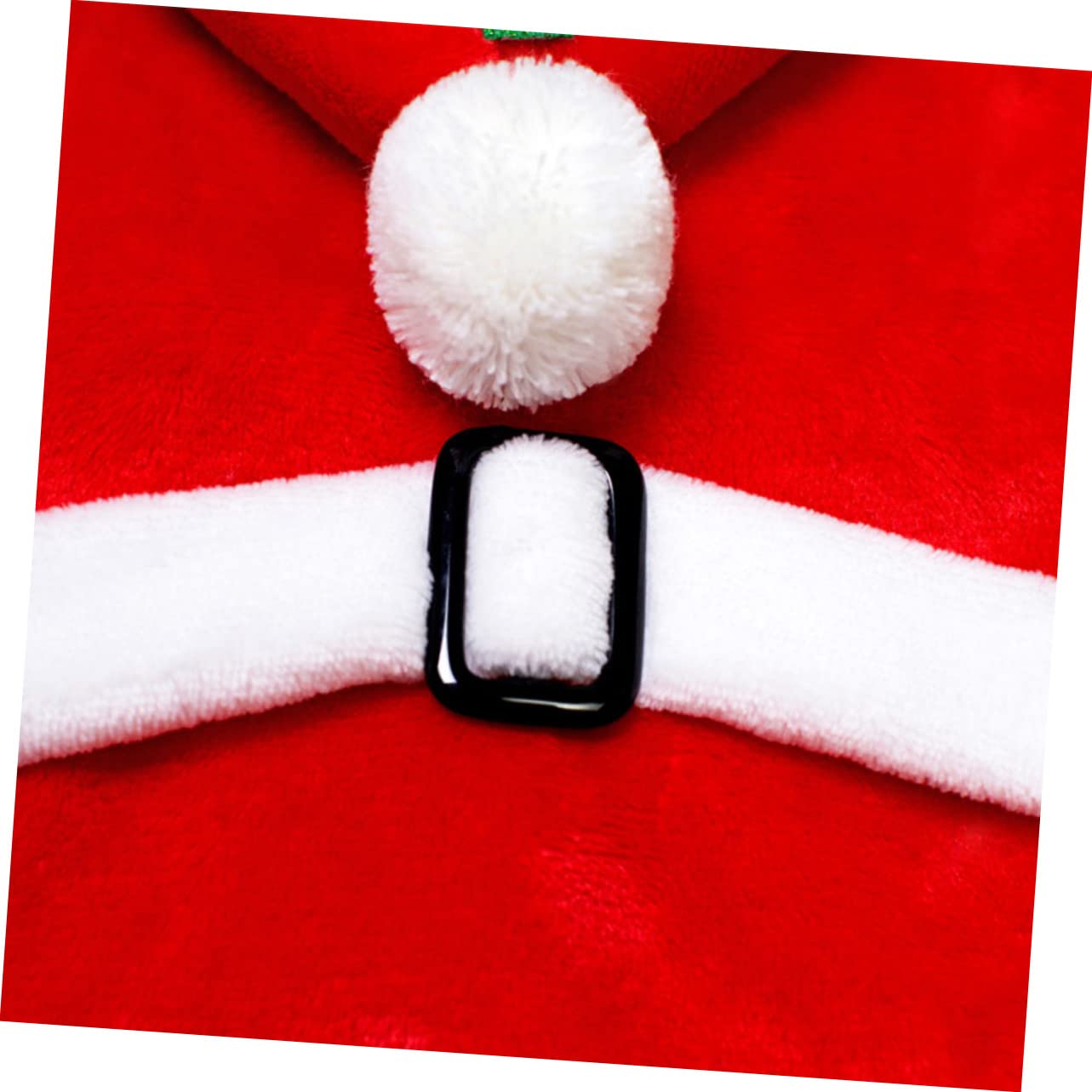 HMJGDHX 3 Pezzi Cappotto Natalizio in Flanella per Cani Abbigliamento Invernale Caldo con Cappuccio per Animali Domestici per Cani Vestito da Festa di Natale
