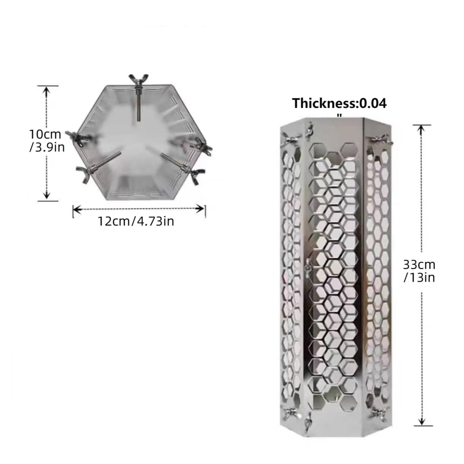 Copertura per Tubo Stufa Durevole | Struttura Smontabile Salvaspazio, Copertura con Accessori per Tubo di Scarico, Campeggio