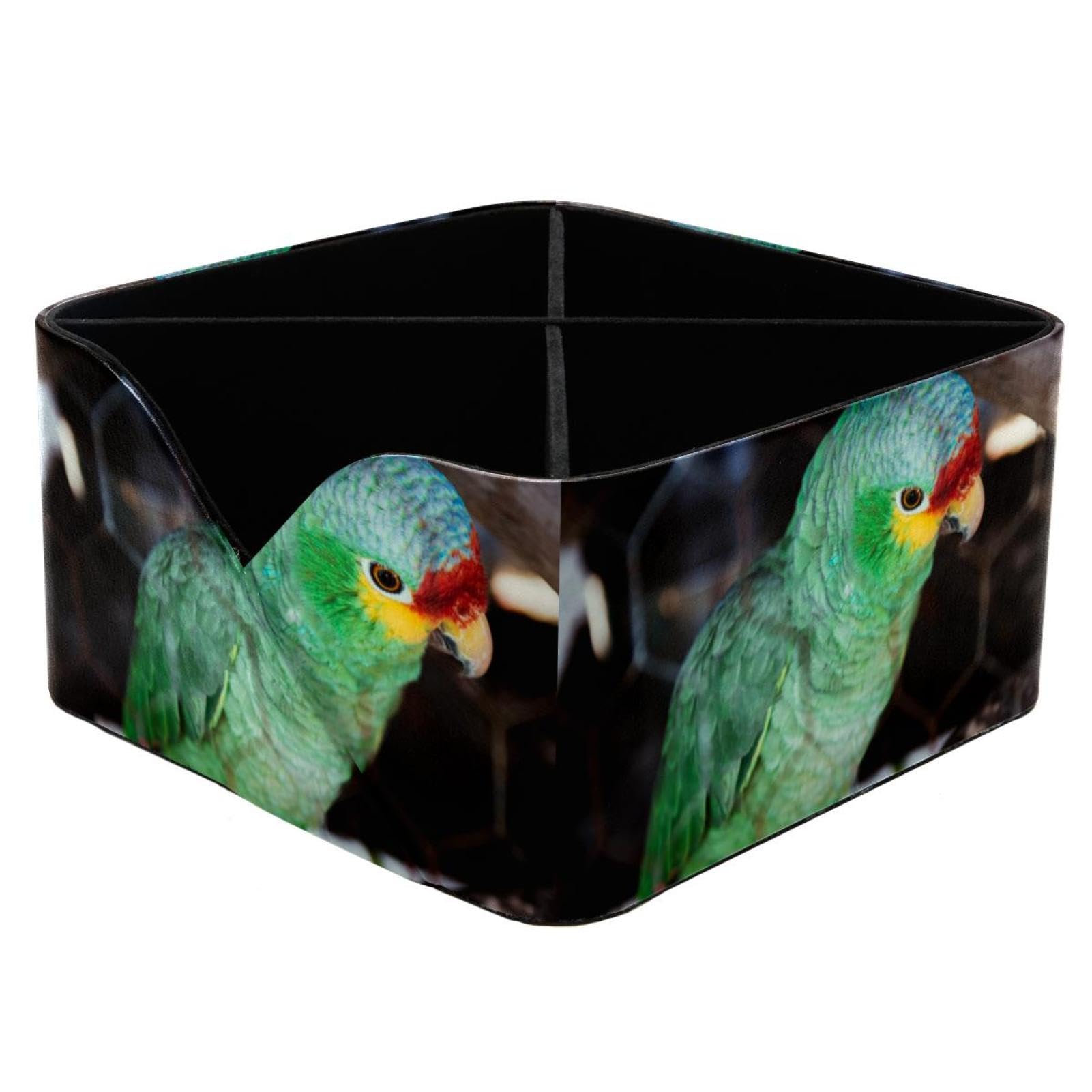 Pot de rangement pour bureau créatif et moderne à la maison en vert perroquet