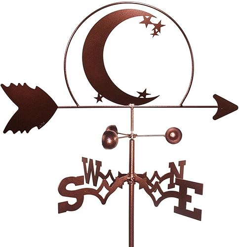 Veleta metálica para jardín, veletas para techo, veletas de animales que se mueven con el viento, veletas de Halloween para techos, patio, cúpula,