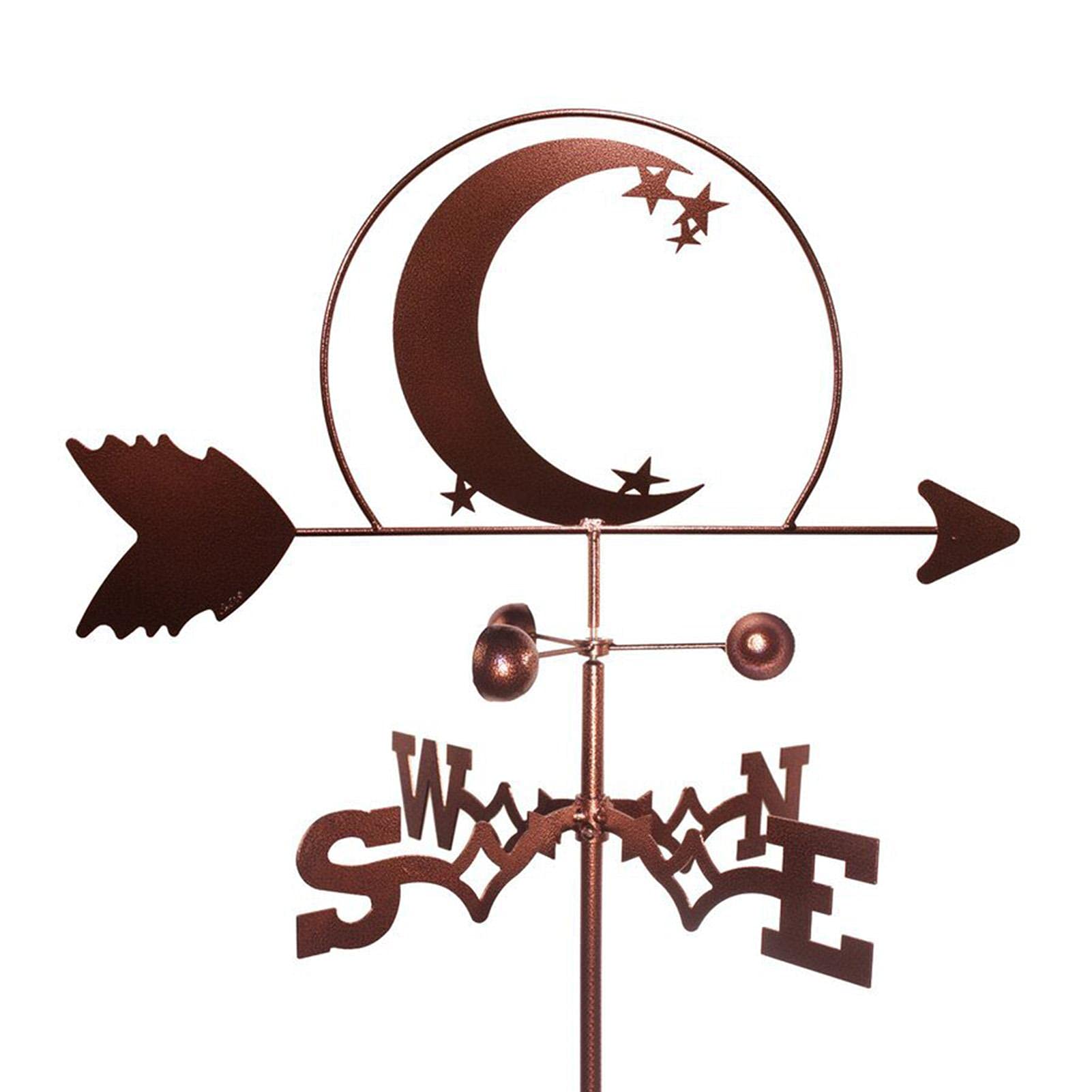 TAXXII wind vane Courtyard Metal Wind Vane Ornaments for Garden, Of Iron Art, Roof Mount, Animal Or