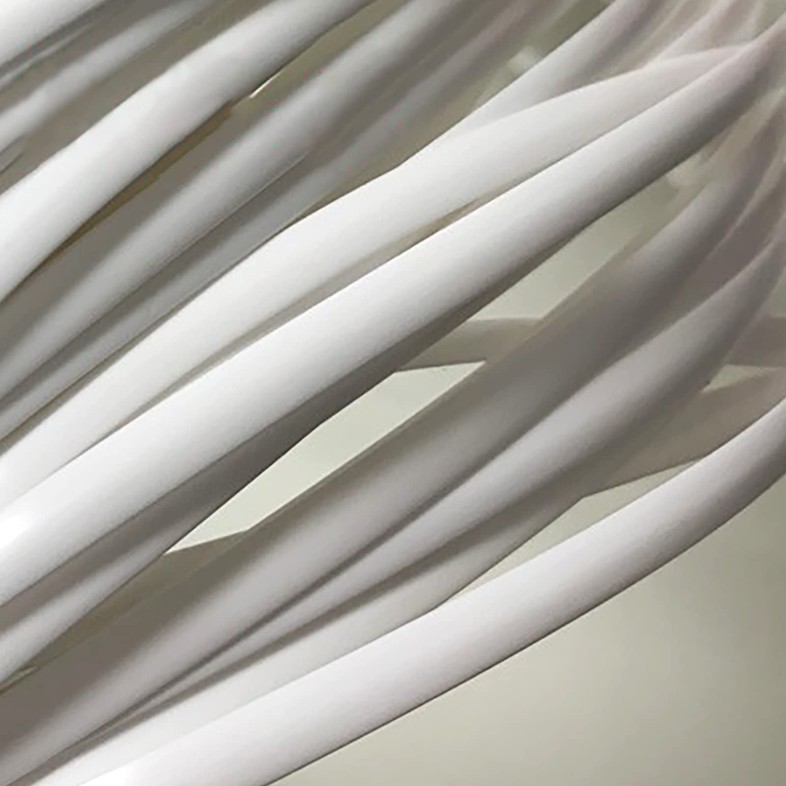 NURUGURE Plastic Rattan Wicker, PE Rattan Wicker Repair Material 3mm 500g Weaving Strip for DIY Basket