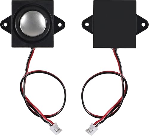 Miniatura 2 de ACEIRMC 4 bocinas de 3 vatios y 8 ohmios, mini altavoz de 8 ohmios y 3 W para Arduino con interfaz JST-PH2.0 para pequeños proyectos electrónicos de