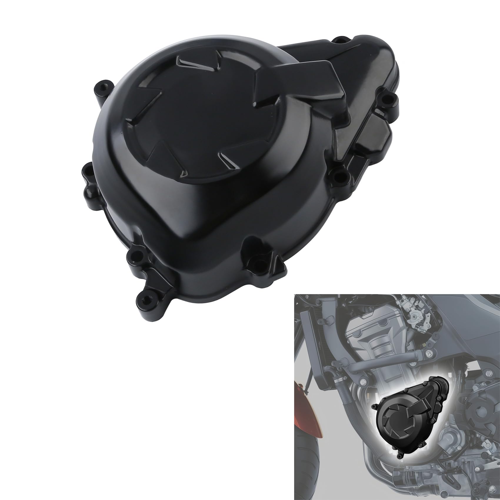 TCMT Coperchio statore carter motore adatto per Kawasaki Z1000 2011-2014