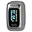 Fingertip Pulse Oximeter, Vibeat Portable SPO2 Monitor with Pulse Rate, Finger Blood Oxygen Saturation Meter with 12 Sets of Data Records, Gray