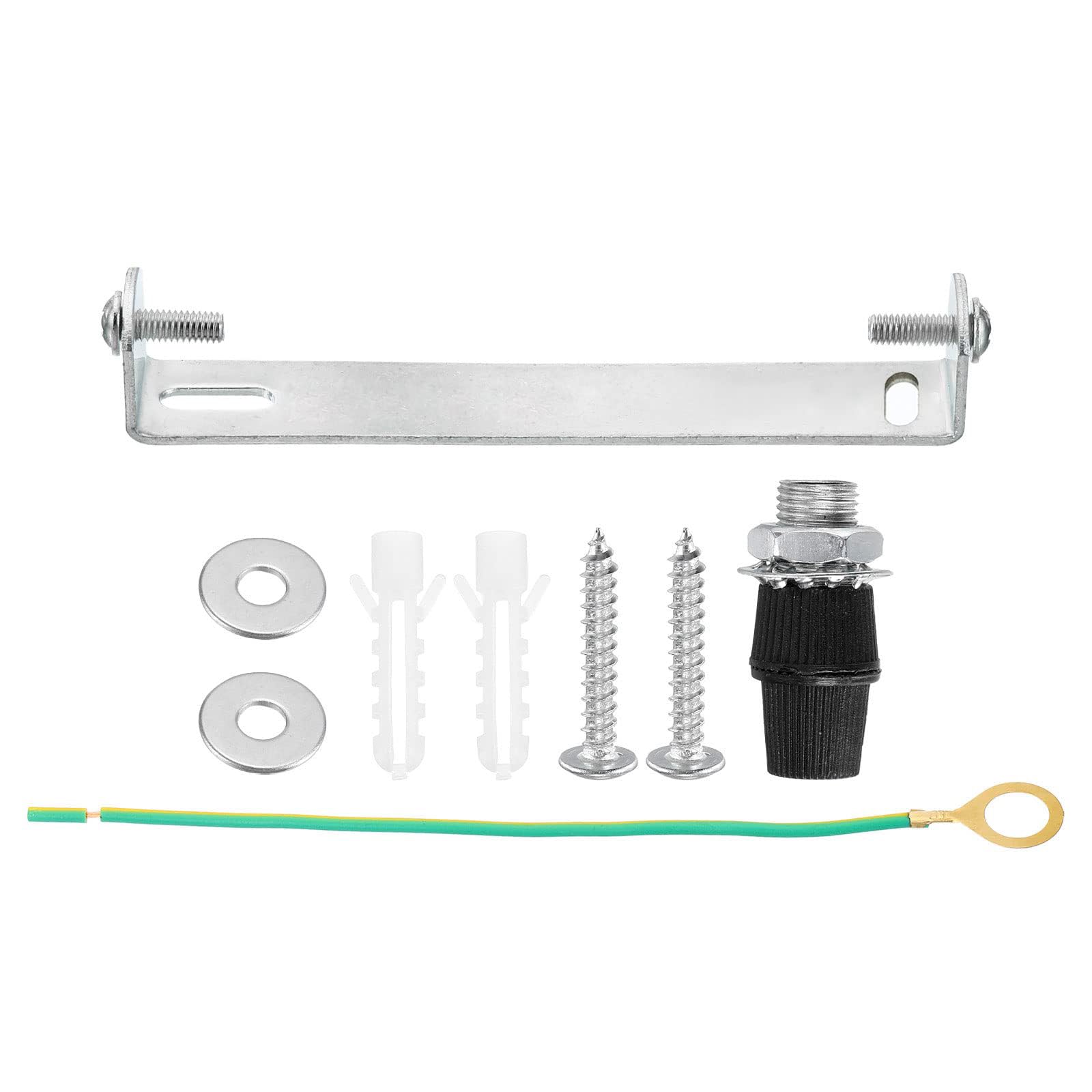 TOP-VIGOR 1Set Light Fixture Ceiling Bracket, 100mm Ceiling Light Plate Kit