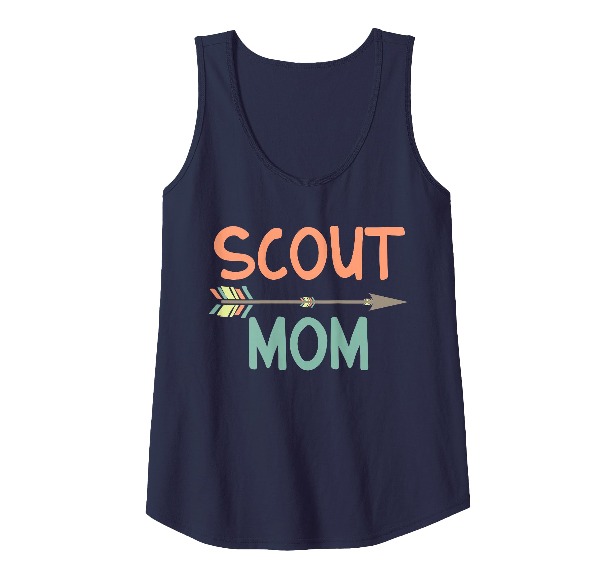 Womens Scout Mom of Boys & Girls Tank Top
