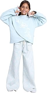 جونيور طقم بيجامة مطبوع باكمام طويلة للبنات (عبوة من قطعة واحدة)