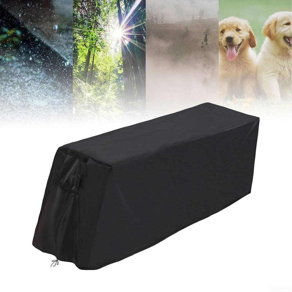 Funda de banco impermeable para equipo de gimnasio en casa, compatible con bancos de peso estándar y estaciones de entrenamiento ajustables para interiores y exteriores