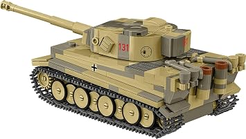 COBI Historical Collection WWII Panzer VI Tiger 1 no. 131 Tank Building Set, 442 Pieces
