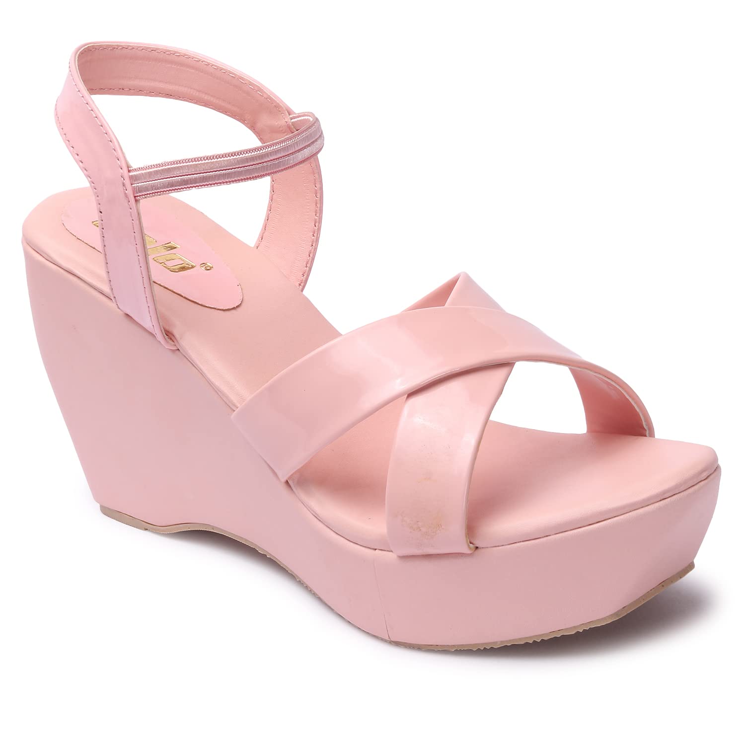 Colo Womens Fashion Heels Sandal | Trendy and Stylish Wedges For Womens PG-2 Pink Size 8 UK (B0BH3FN1ZW) Amazon Price History, Amazon Price Tracker