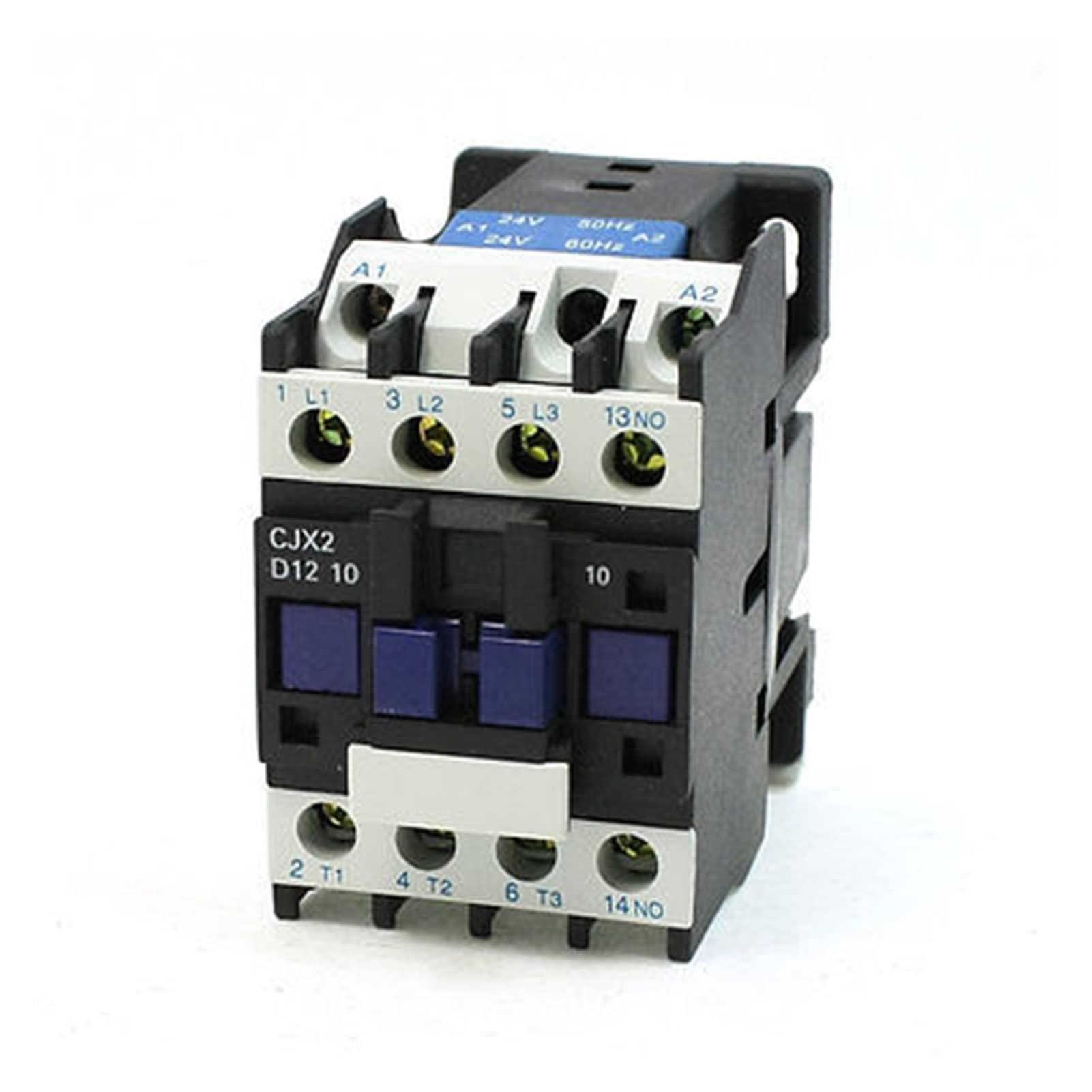 Componentes electrónicos Contactor CJX2-12 Voltaje Voltaje 3 Fase 1NO Arrancador Controlador AC Contactores 660V 25A Instalaciones eléctricas