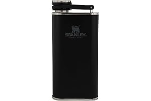 Stanley 8oz Classic Wide Mouth Leak-Proof Hip Flask with Never-Lose Cap