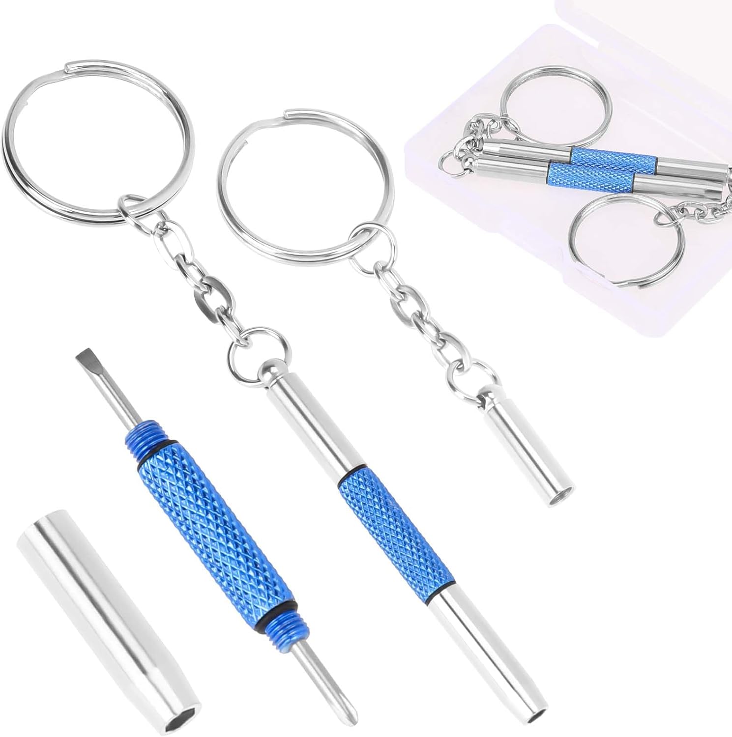 2 Pcs Tiny Screw Driver Tiny Phillips Screwdriver Mini Multifunctional