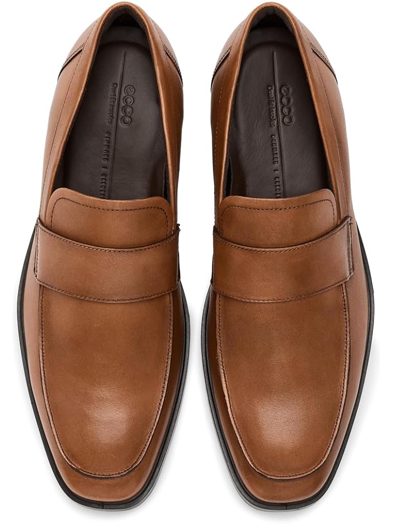 Yellow ECCO Milan Venitian Penny Loafers