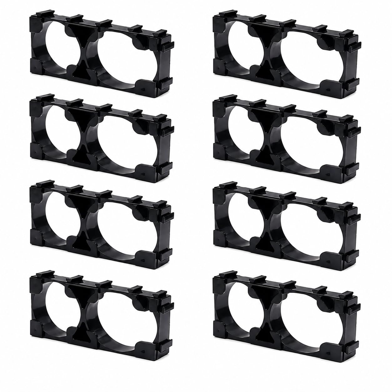 2 x 21700 Battery Holder with 21.75mm Bore Diameter, Dual Cell Battery Case with Wire Leads for 21700 Lithium-Ion Rechargeable Batteries (Pack of 10)-image-14