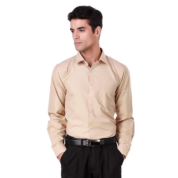 Beige color formal shirt Clearance