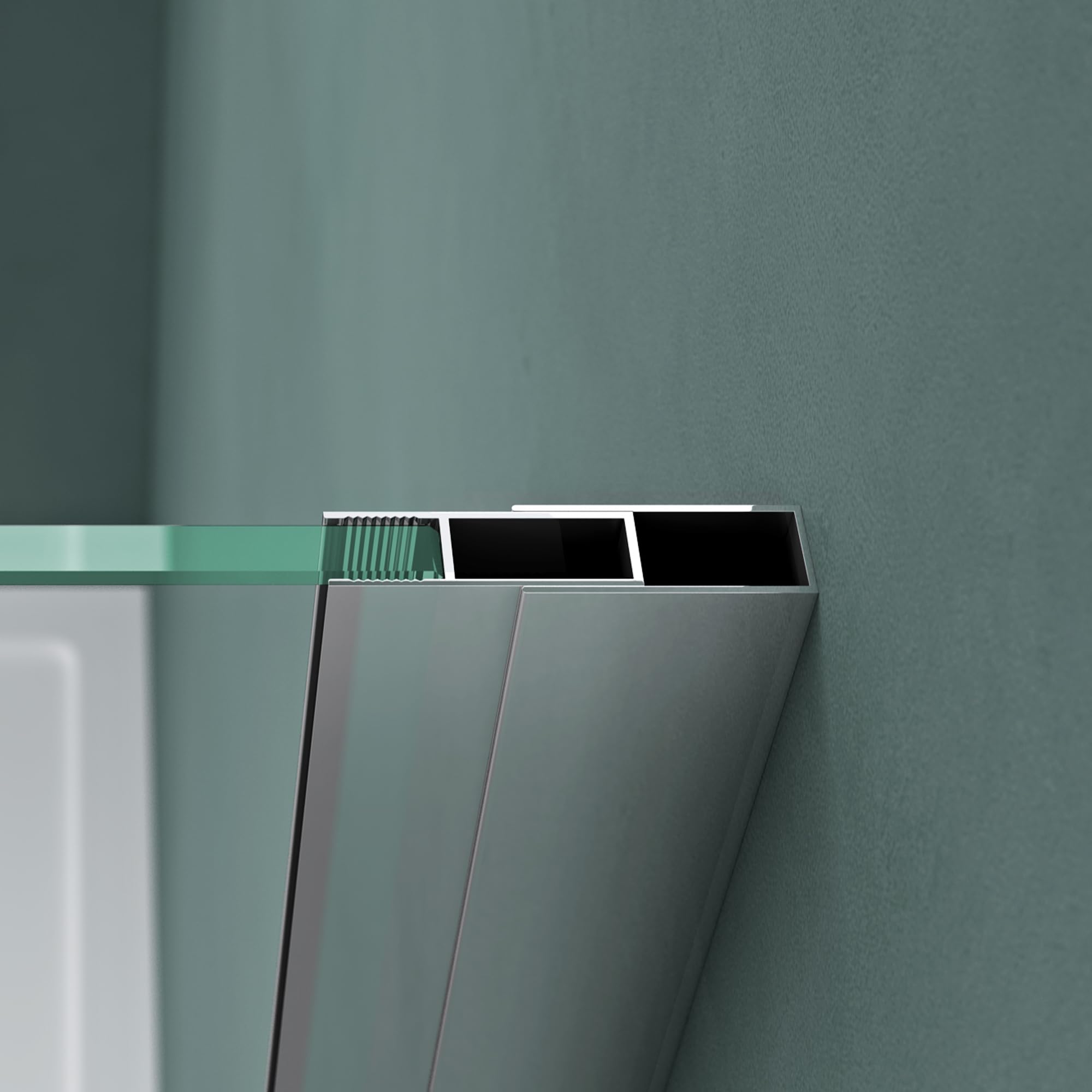 Mai & Mai Duschkabine 90x120 cm Eckdusche Dusche mit Schiebetür | 8mm ESG-Sicherheitsglas beidseitige NANO-Beschichtung R-17