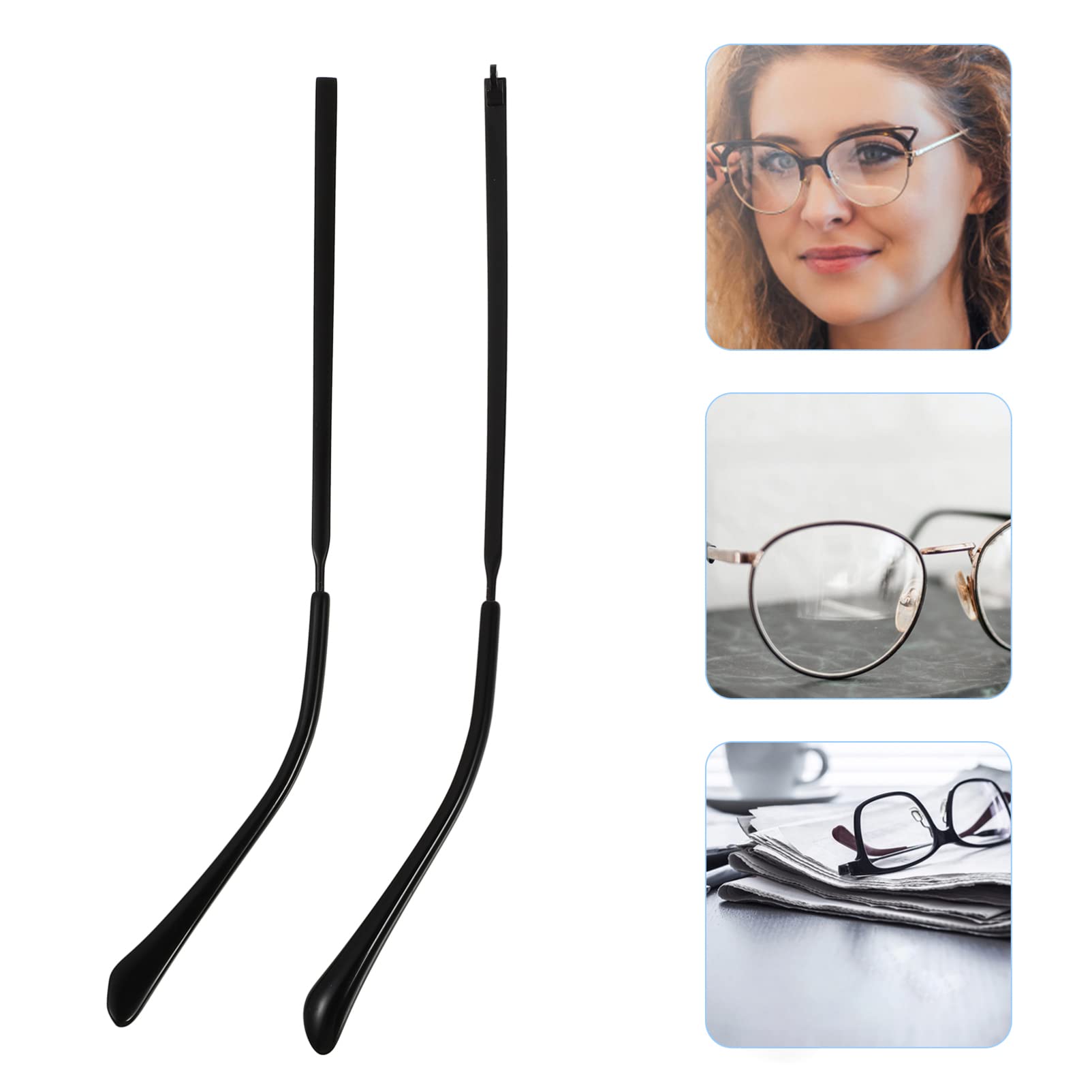 1 Pair Universal Tr90 Eyeglass Replacement Arms - Anti-Skid - View #4