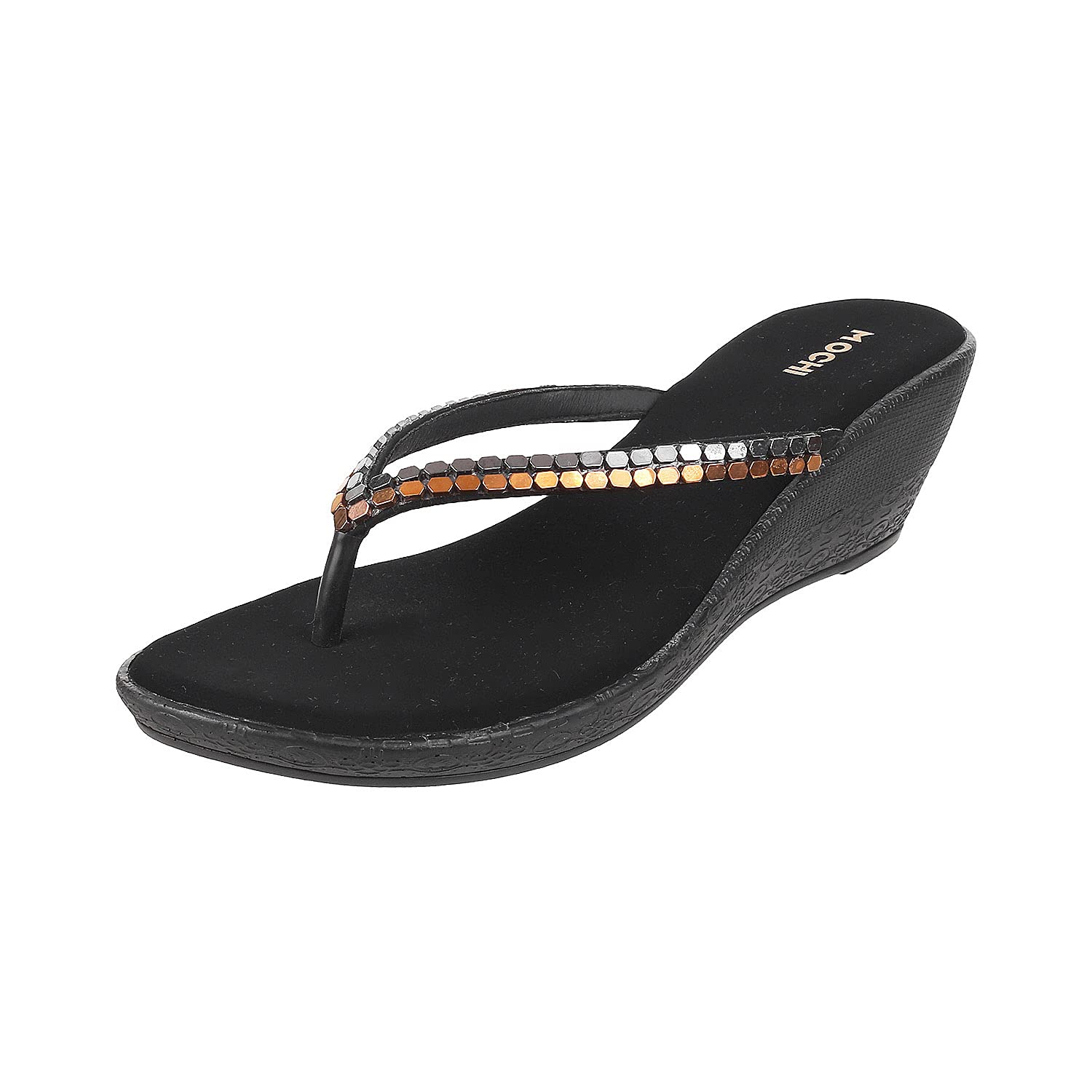 Mochi Womens Synthetic Black Slip Ons (Size (5 UK (38 EU)) (B093GJL8WX) Amazon Price History, Amazon Price Tracker