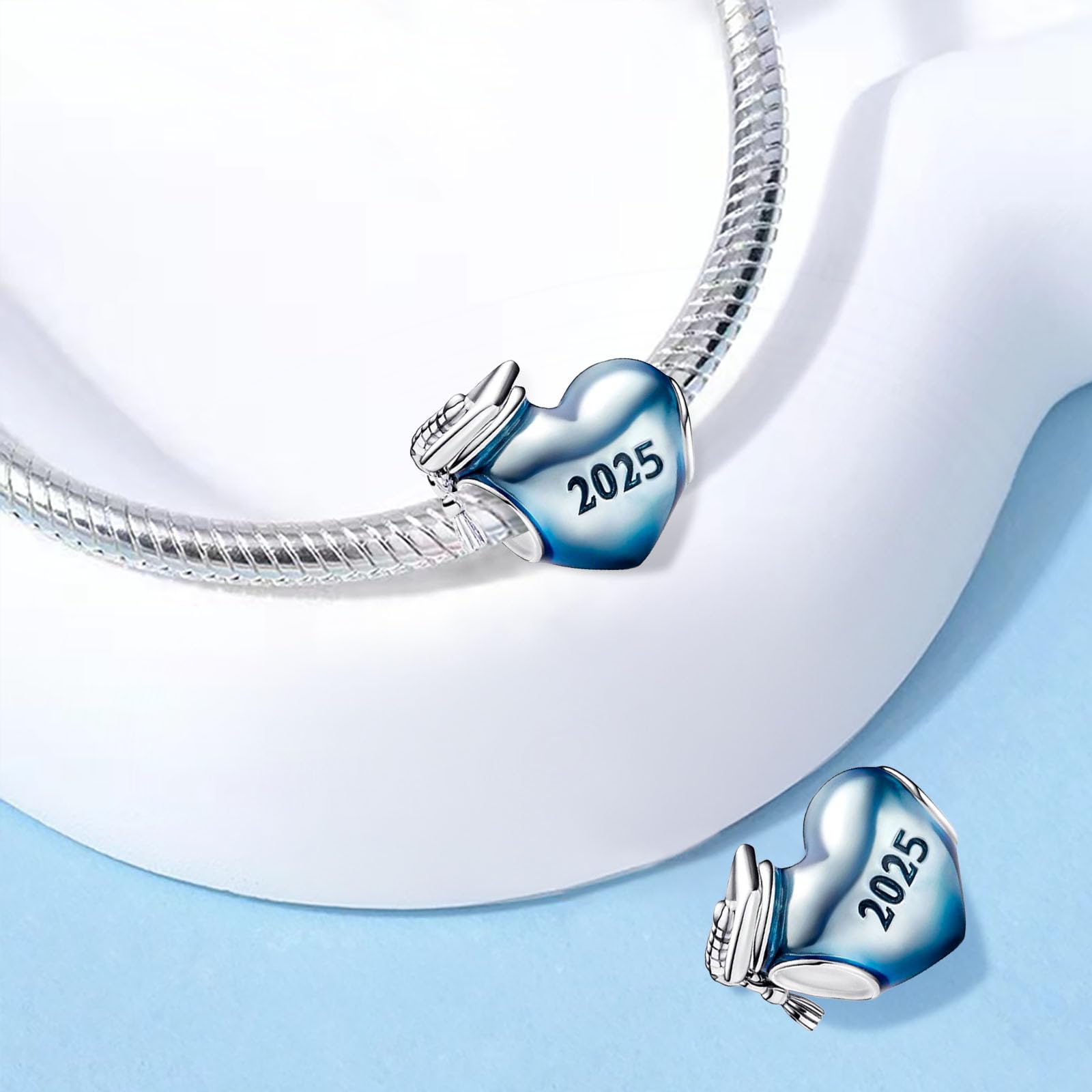 Graduación Cap Set Charms Abalorios Colgante Compatible Europeo Pulsera Collar,Graduacion Charm Para Mujer