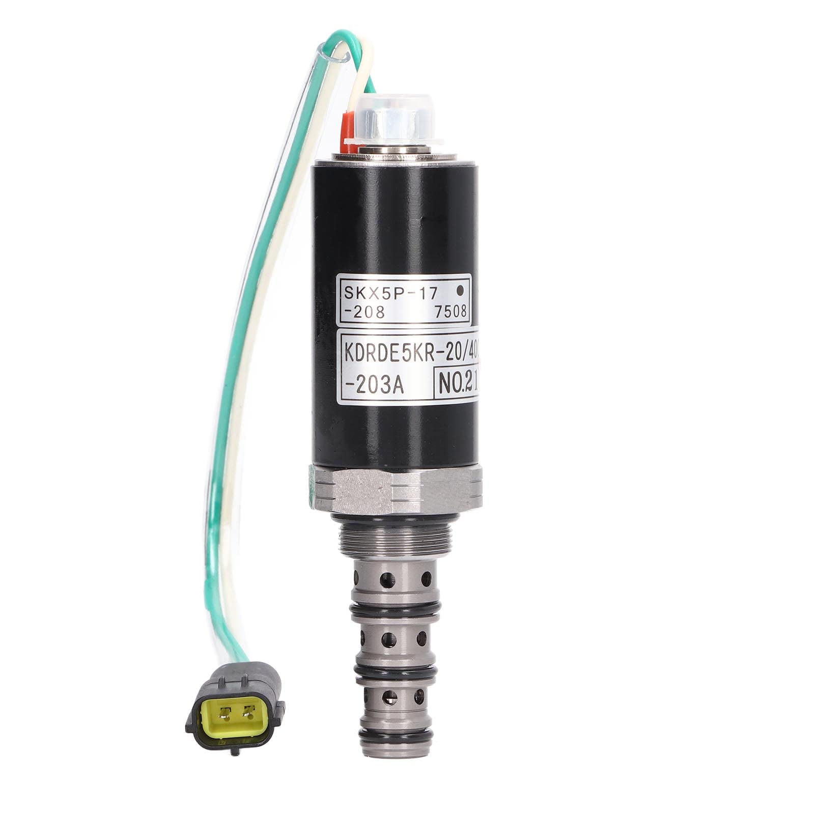 Ieumjnat One Color Alloy Steel Excavator Proportional Solenoid Valve Accessories For Xe215 Xg815 Clg915