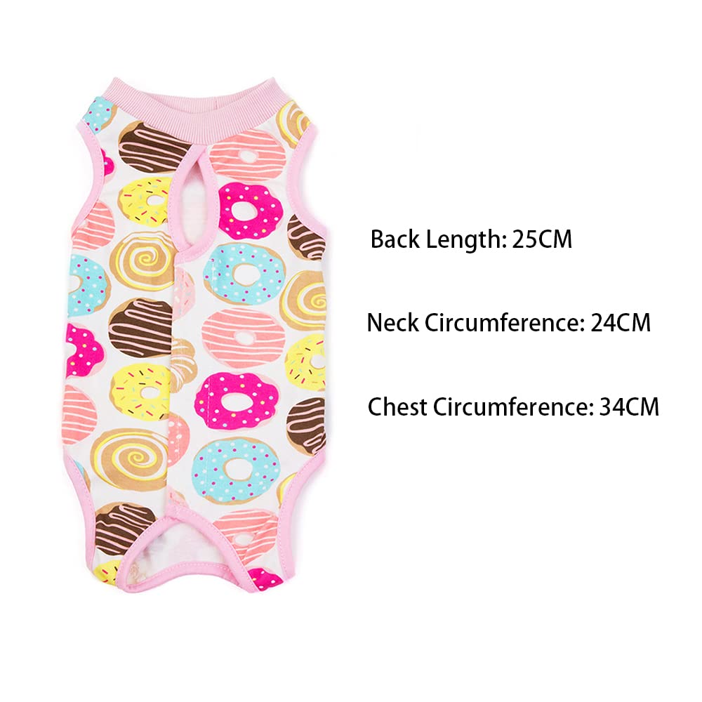 Cat Professional Recovery Suit Surgical Shirt - Pet Clothes for Cats and Dogs (M), Not applicable - Image 2