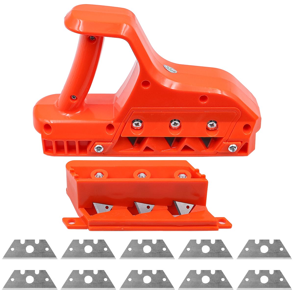 Gypsum Board Chamferer Plane Drywall Edge Chamfer Tool Woodworking Hand Tool Chamfer Tools (45° + 60°)