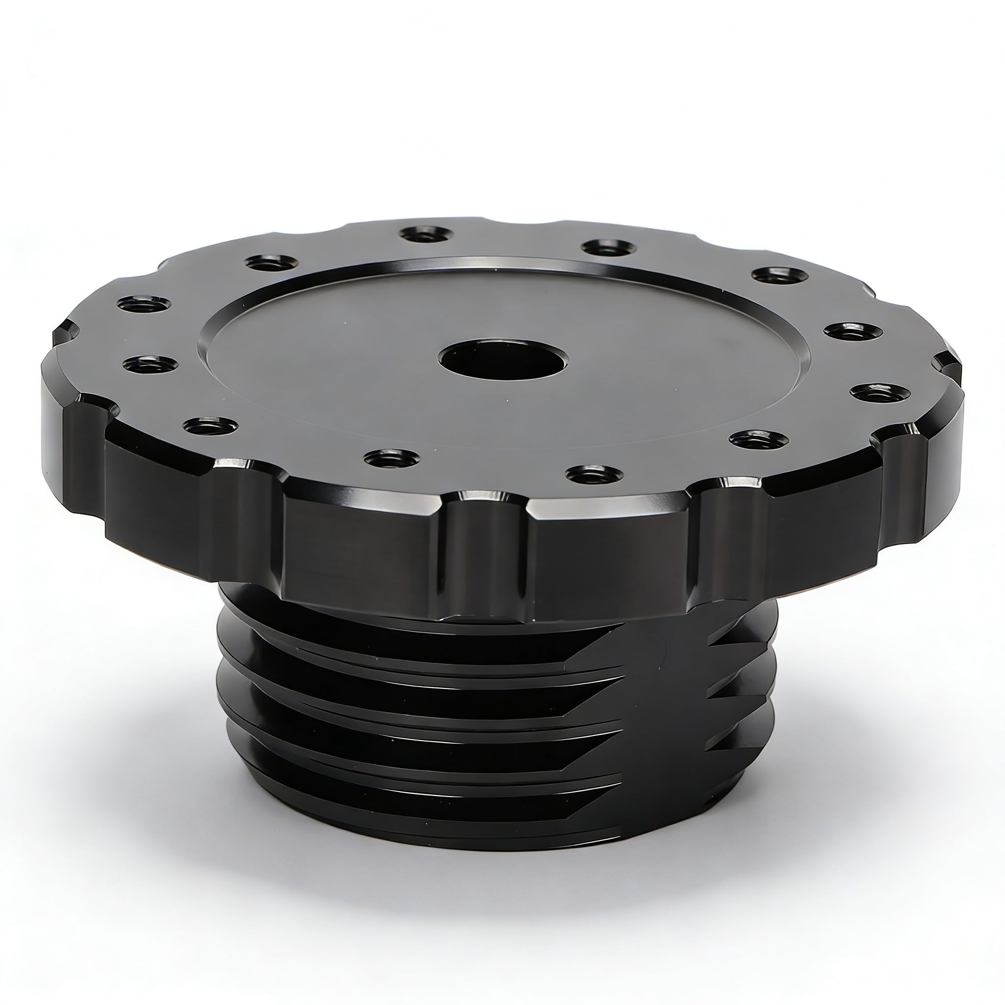 Adaptador de Volante para Juegos para Adaptador de Volante de Aluminio Profesional, Adaptador de Rueda para T300 T500 TS PC TS XW (Negro)