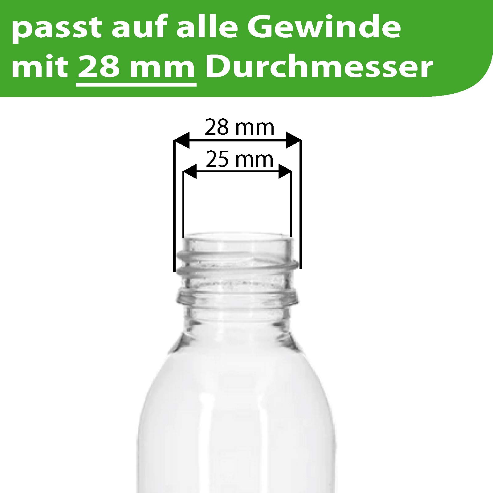 Koch Chemie głowica natryskowa I nasadka natryskowa do butelek I bezproblemowe rozpylanie nad głową (pasuje do 1 l i 500 ml)