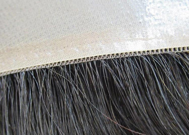 Men's Wig Fine Mono with Pu Coated all around perimeter 100% Human Hair Men's Hair pieces